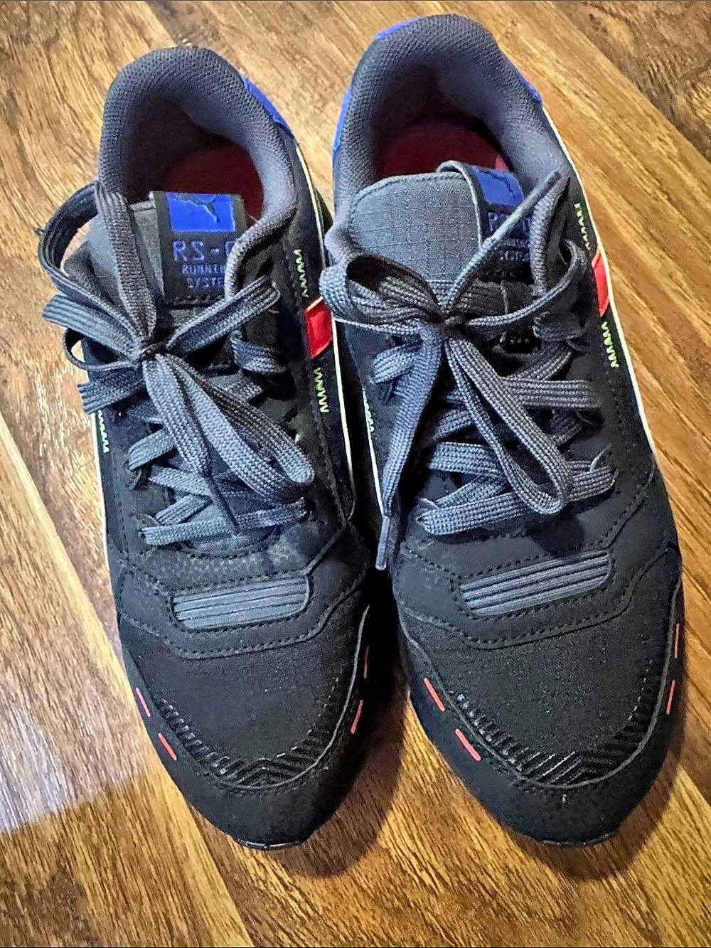 Puma RS-0 Game Error Black & Blue Sneakers
